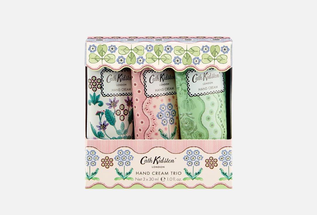 Cath Kidston Набор миниатюр фруктово-цветочных кремов для рук Woven Flowers