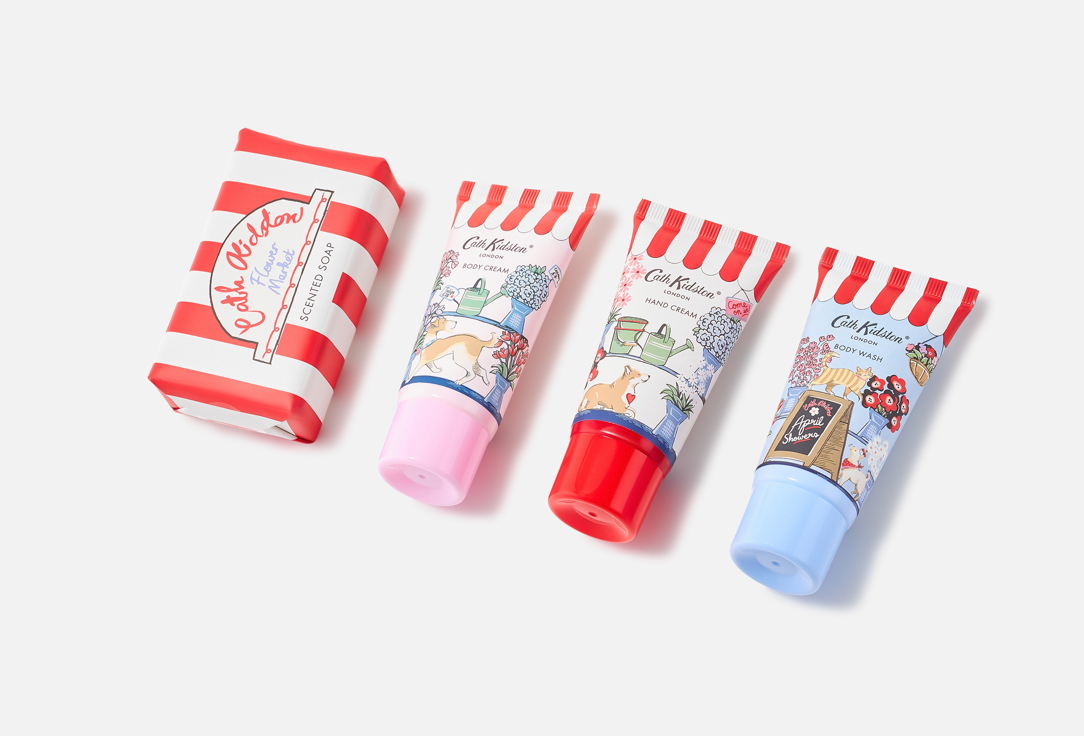 Cath Kidston Miniature Hand And Body Care Set The Flower Market