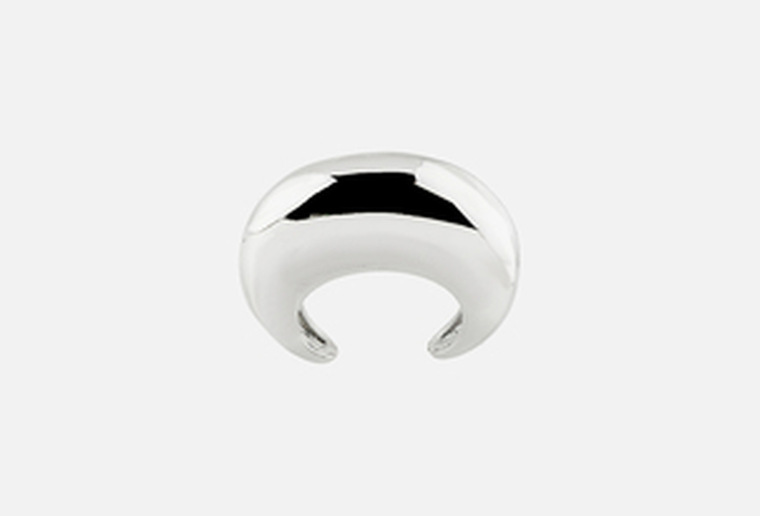Aloud Ear cuff silver tone