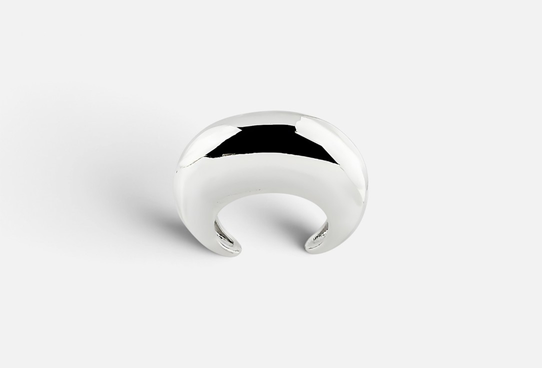 Aloud Кафф silver tone