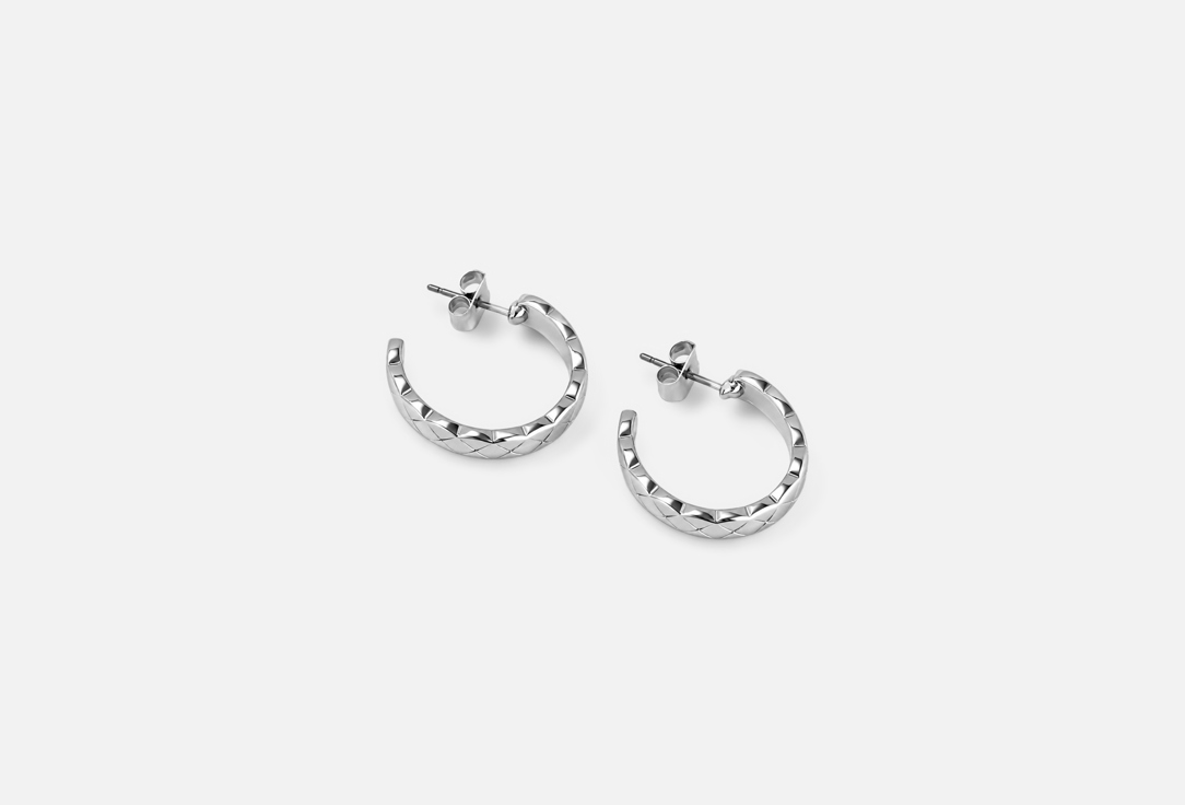 Aloud Серьги Textured Hoop