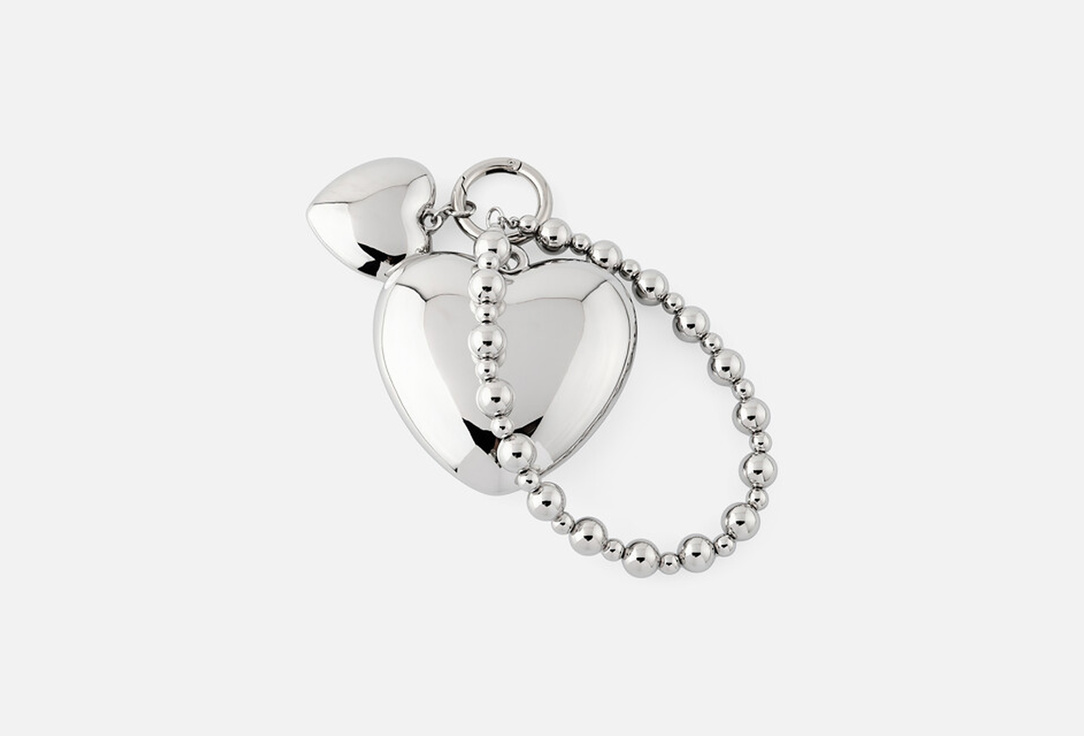 AQUAGIRL Keychain metal heart