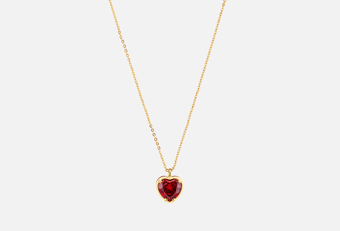 Herald Percy Necklace Red Heart