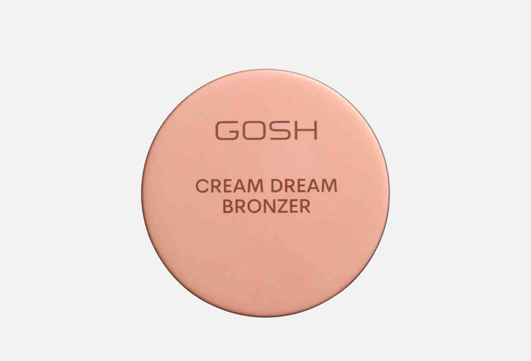 Gosh Creamy Natural-Finish Bronzer Cream Dream 002, Dulce de Leche 12 g Gosh Creamy Natural-Finish Bronzer Cream Dream