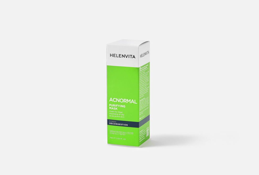 HelenVita Очищающая глиняная маска для лица Acnormal