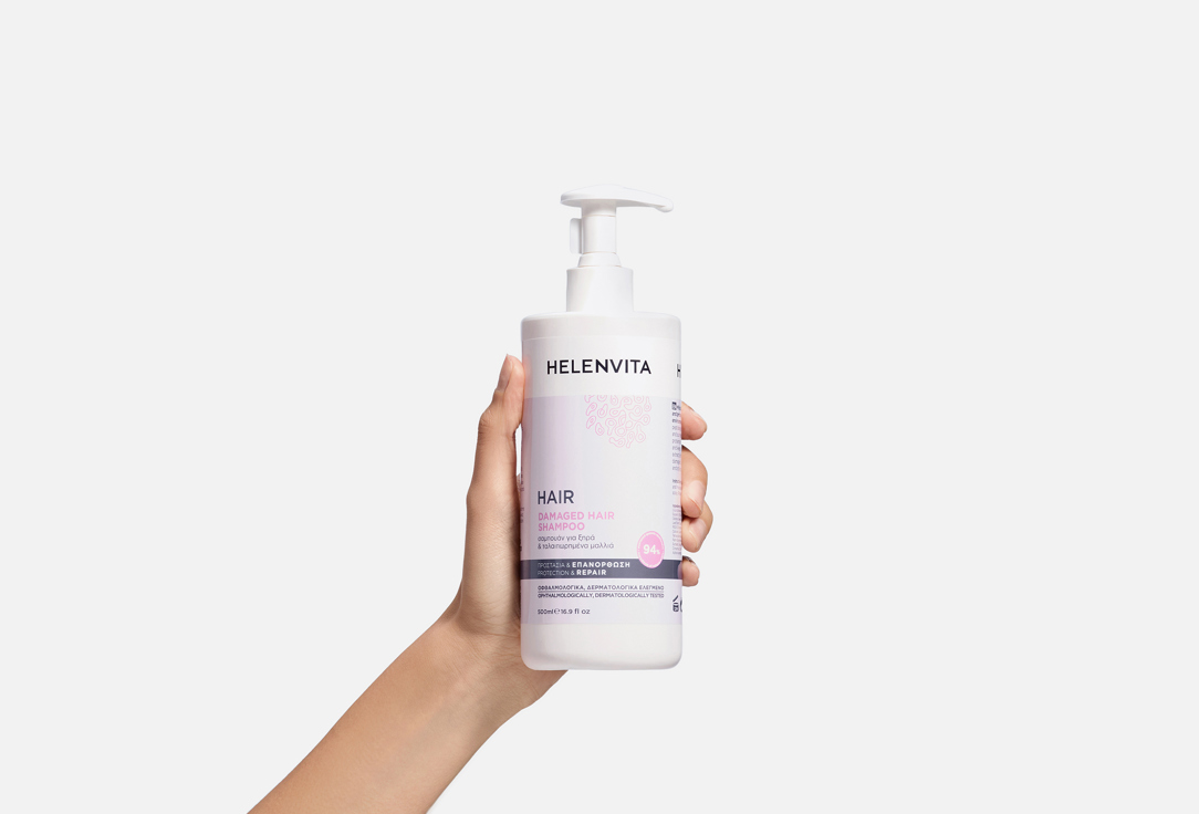 HelenVita Укрепляющий шампунь для поврежденных волос Damaged Hair 500 мл HelenVita Укрепляющий шампунь для поврежденных волос Damaged Hair