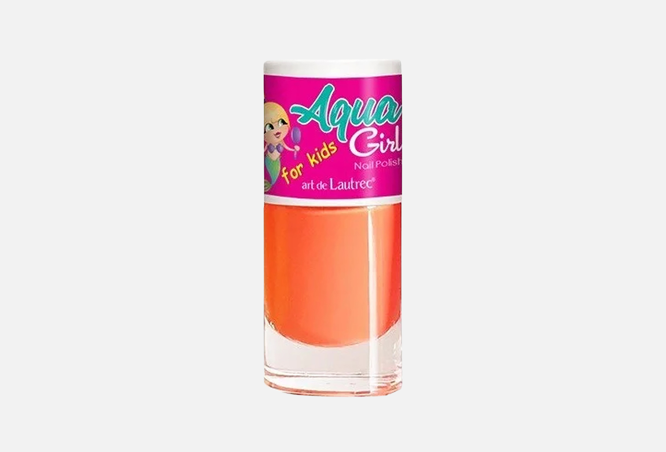 Aqua Girl  8 06, Orange FLUO