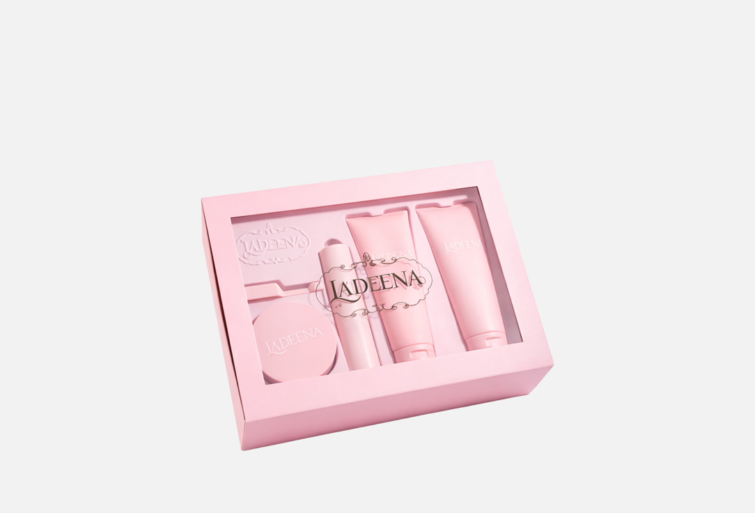 Ladeena Travel Body Care Set Purity 5 pcs Ladeena Travel Body Care Set Purity