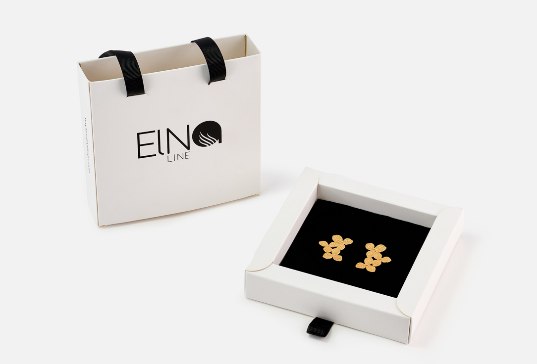 ELNALINE Earrings Mixed Clover Studs 2 pcs ELNALINE Earrings Mixed Clover Studs