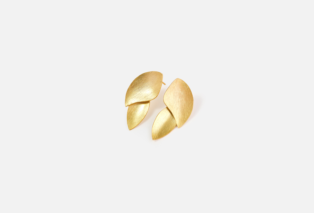 ELNALINE Earrings Oversized Leaf Earrings 1 pairs ELNALINE Earrings Oversized Leaf Earrings