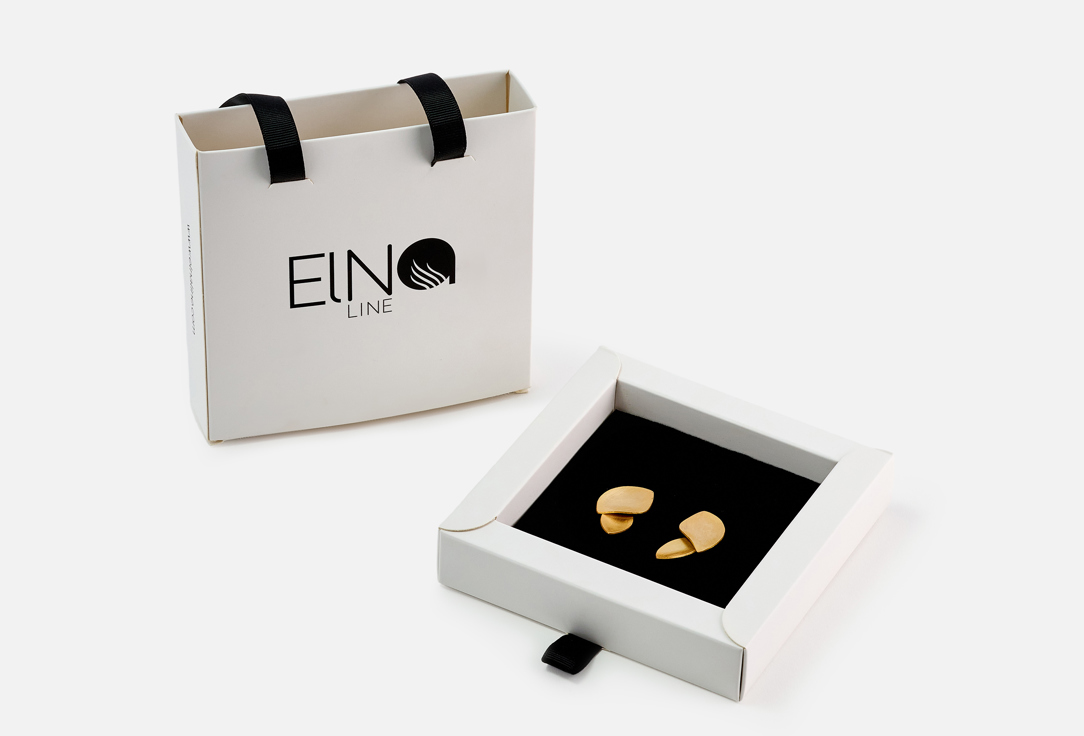ELNALINE Earrings Oversized Leaf Earrings 1 pairs ELNALINE Earrings Oversized Leaf Earrings