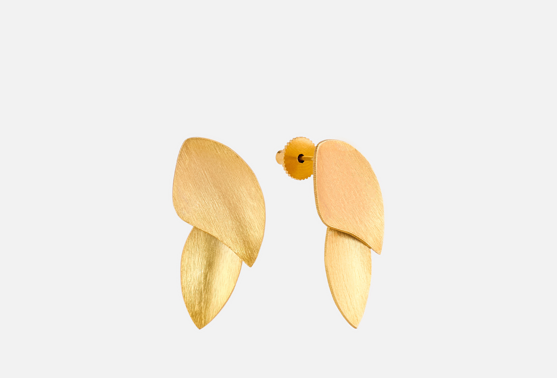 ELNALINE Earrings Oversized Leaf Earrings 1 pairs ELNALINE Earrings Oversized Leaf Earrings