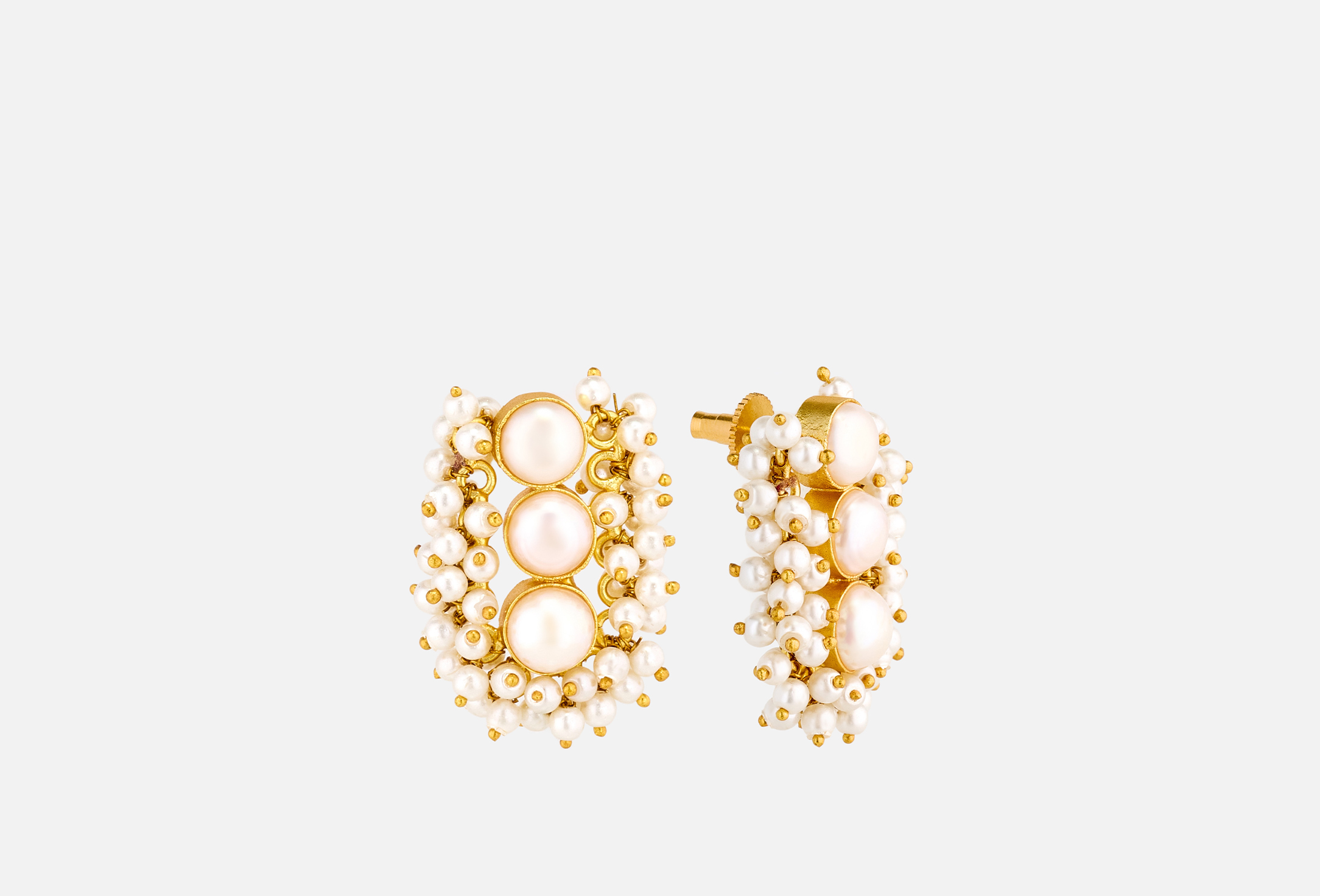 Pearl Trio Studs 2