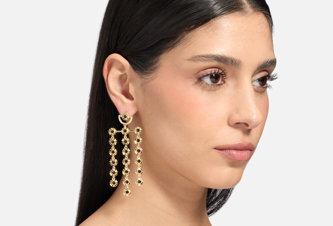 ELNALINE Серьги Daisy Cluster Earrings