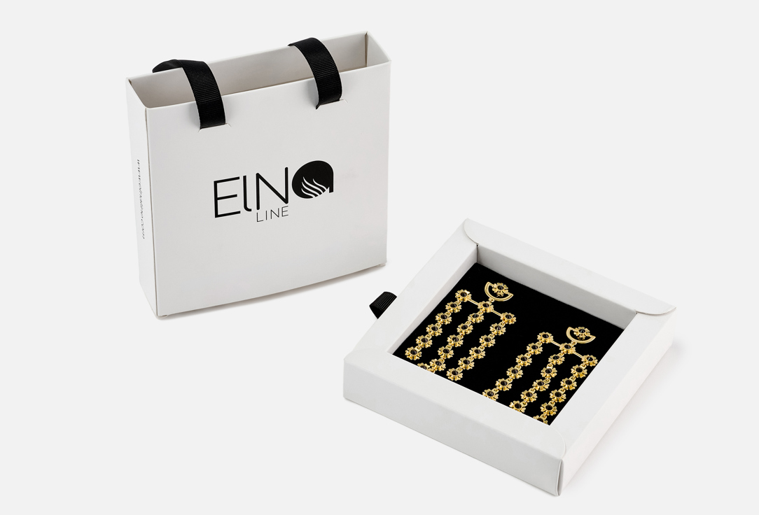 ELNALINE Earrings Daisy Cluster Earrings 1 pairs ELNALINE Earrings Daisy Cluster Earrings