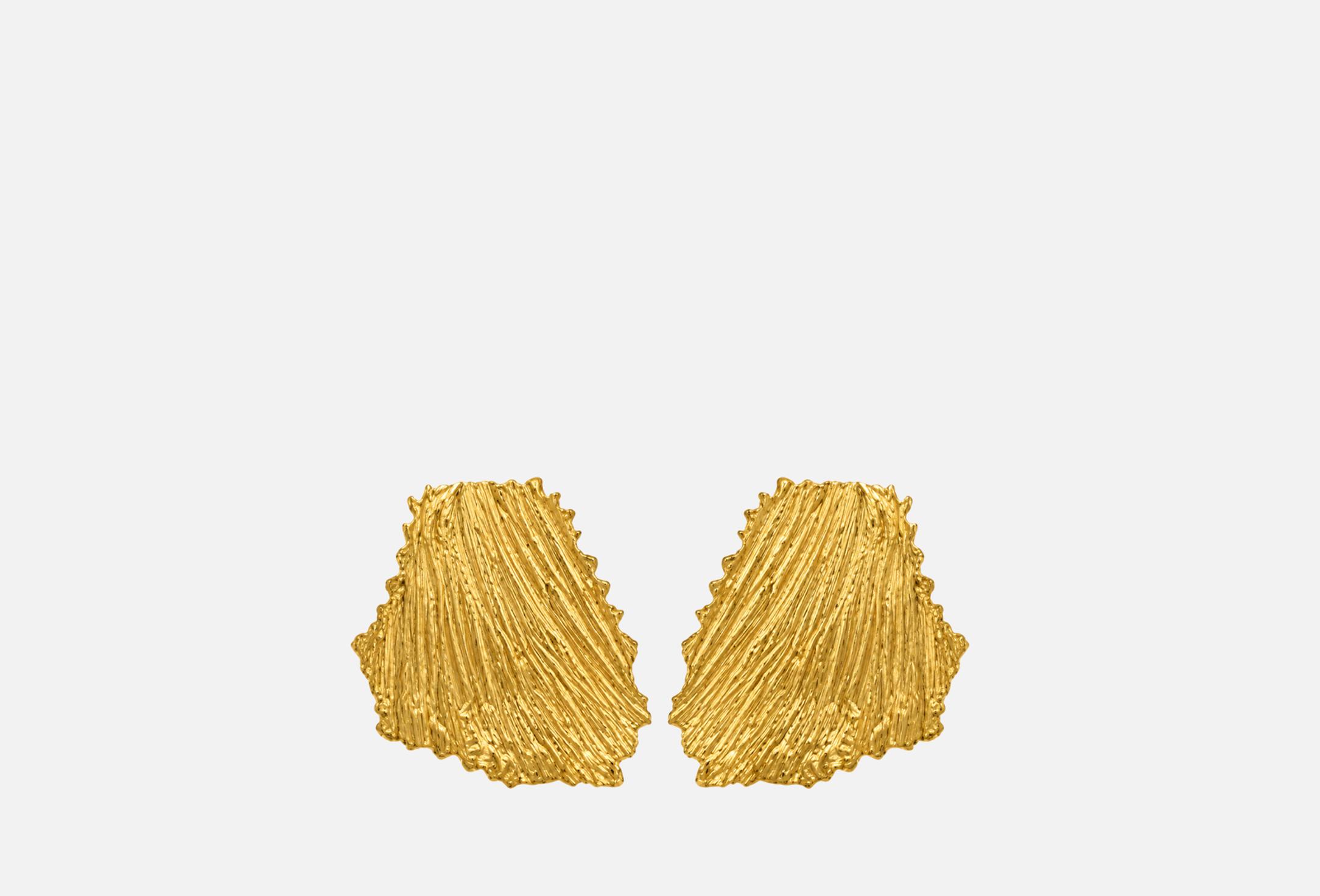 Sculptural Statement Earrings  1 