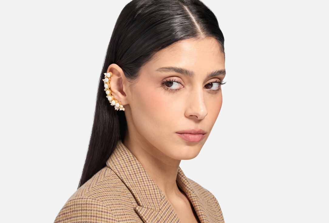 ELNALINE Каффы Pearl Climbing Ear Cuff
