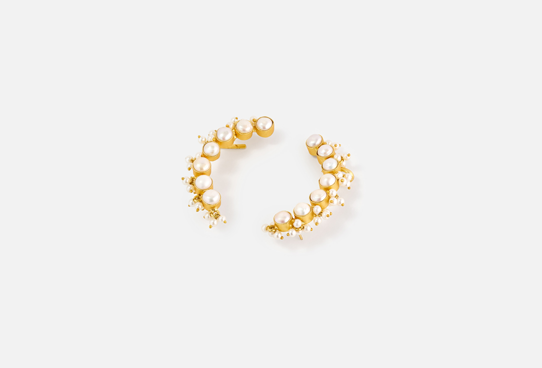 ELNALINE Ear Cuff Pearl Climbing Ear Cuff 1 pcs ELNALINE Ear Cuff Pearl Climbing Ear Cuff
