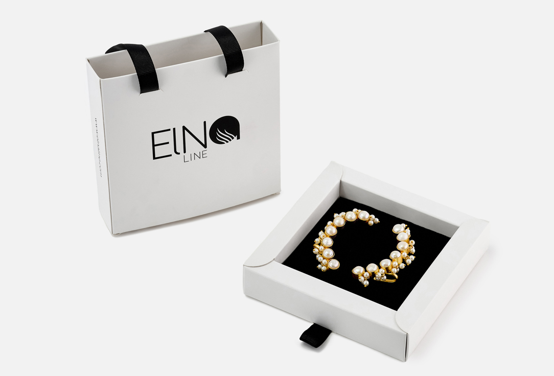 ELNALINE Ear Cuff Pearl Climbing Ear Cuff 1 pcs ELNALINE Ear Cuff Pearl Climbing Ear Cuff