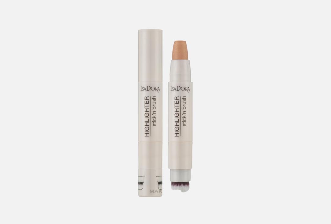 IsaDora Velvety Cream-to-Powder Highlighter Stick Cream-to-Silky Powder