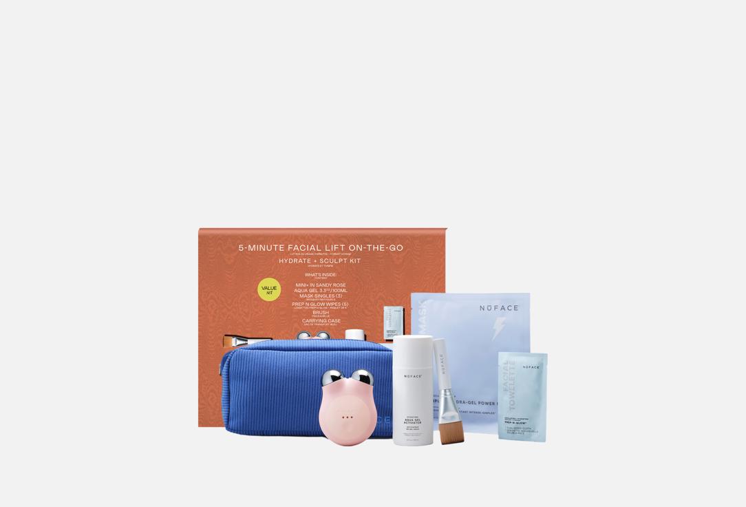 NUFACE Microcurrent face sculpting kit Hydrate & Sculpt Kit