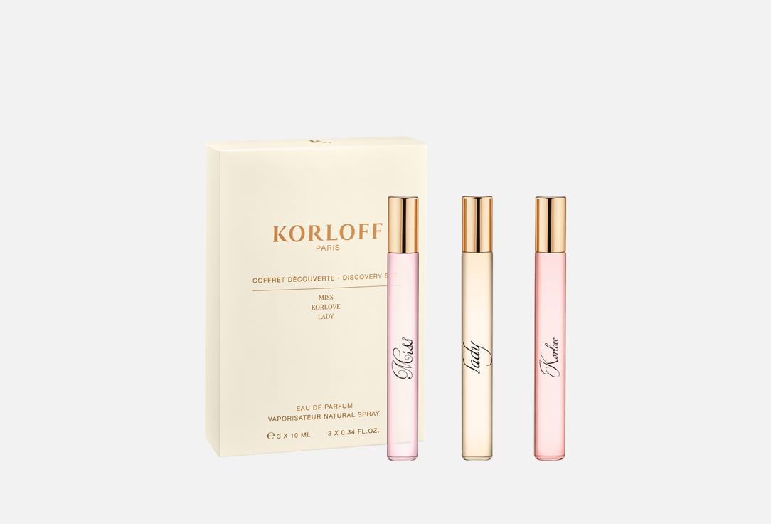 Korloff Paris Perfume Miniature Set K88 Women