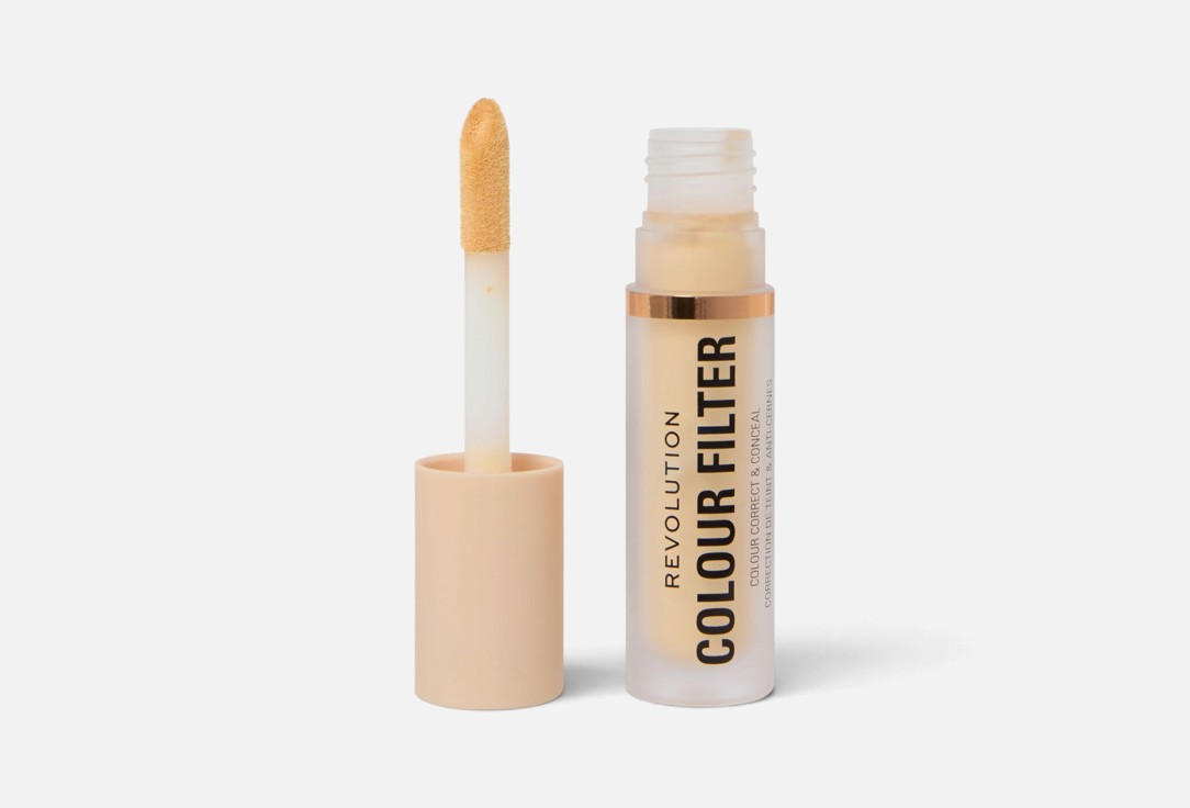 MakeUp Revolution Full-Coverage Soft Matte Colour Correcting Concealer Colour Filter Banana 4 g MakeUp Revolution Full-Coverage Soft Matte Colour Correcting Concealer Colour Filter