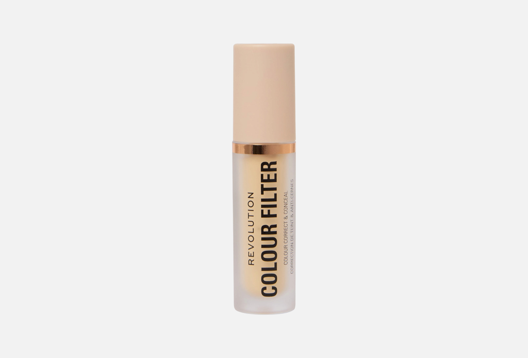 MakeUp Revolution Full-Coverage Soft Matte Colour Correcting Concealer Colour Filter Banana 4 g MakeUp Revolution Full-Coverage Soft Matte Colour Correcting Concealer Colour Filter