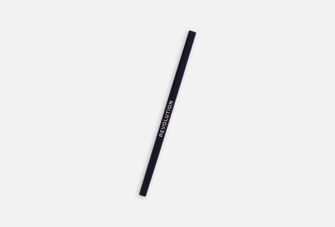MakeUp Revolution Ultra-Fine Brow Pencil With Spoolie Precise Brow Warm Medium Brown 0.05 g MakeUp Revolution Ultra-Fine Brow Pencil With Spoolie Precise Brow