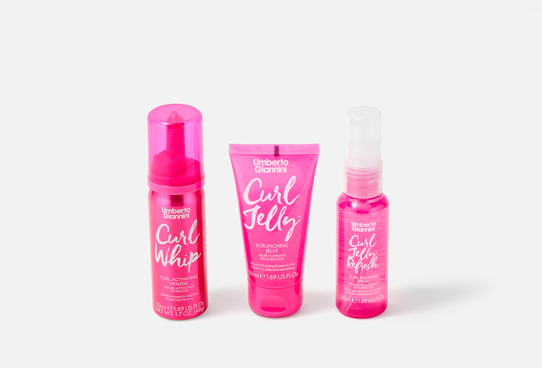 Umberto Giannini Curl Styling Miniature Set Define Bounce Repeat