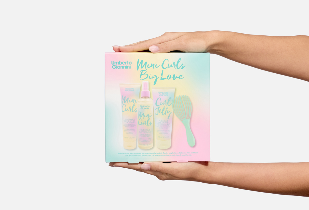 Umberto Giannini Kids Curl Care Gift Set Mini Curls Big Love
