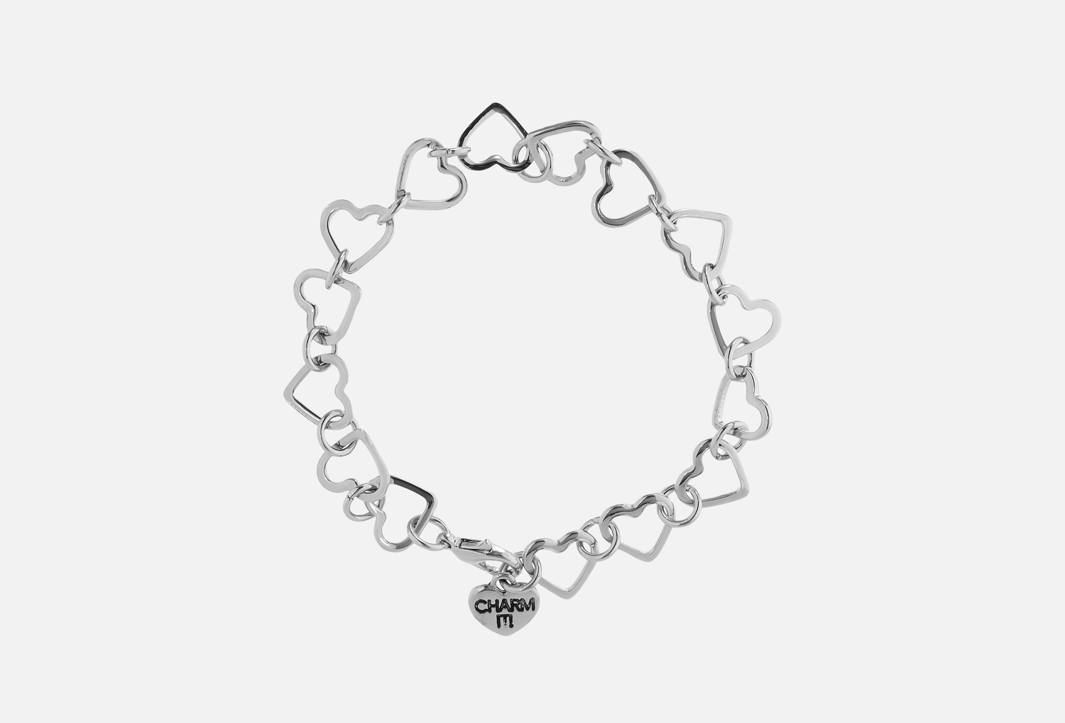 Silver Heart Chain  1 