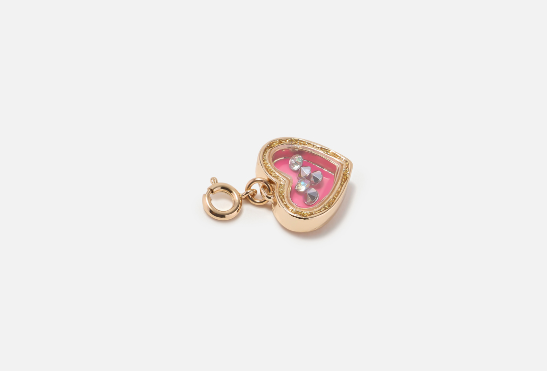CHARM IT! Charm Gold Heart Shaker 1 pcs CHARM IT! Charm Gold Heart Shaker