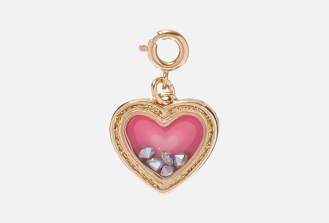 CHARM IT! Charm Gold Heart Shaker 1 pcs CHARM IT! Charm Gold Heart Shaker