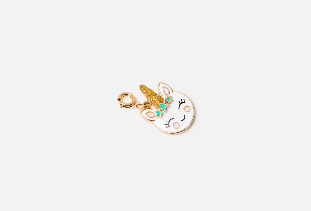 CHARM IT! Charm Gold Unicorn Smiley 1 pcs CHARM IT! Charm Gold Unicorn Smiley