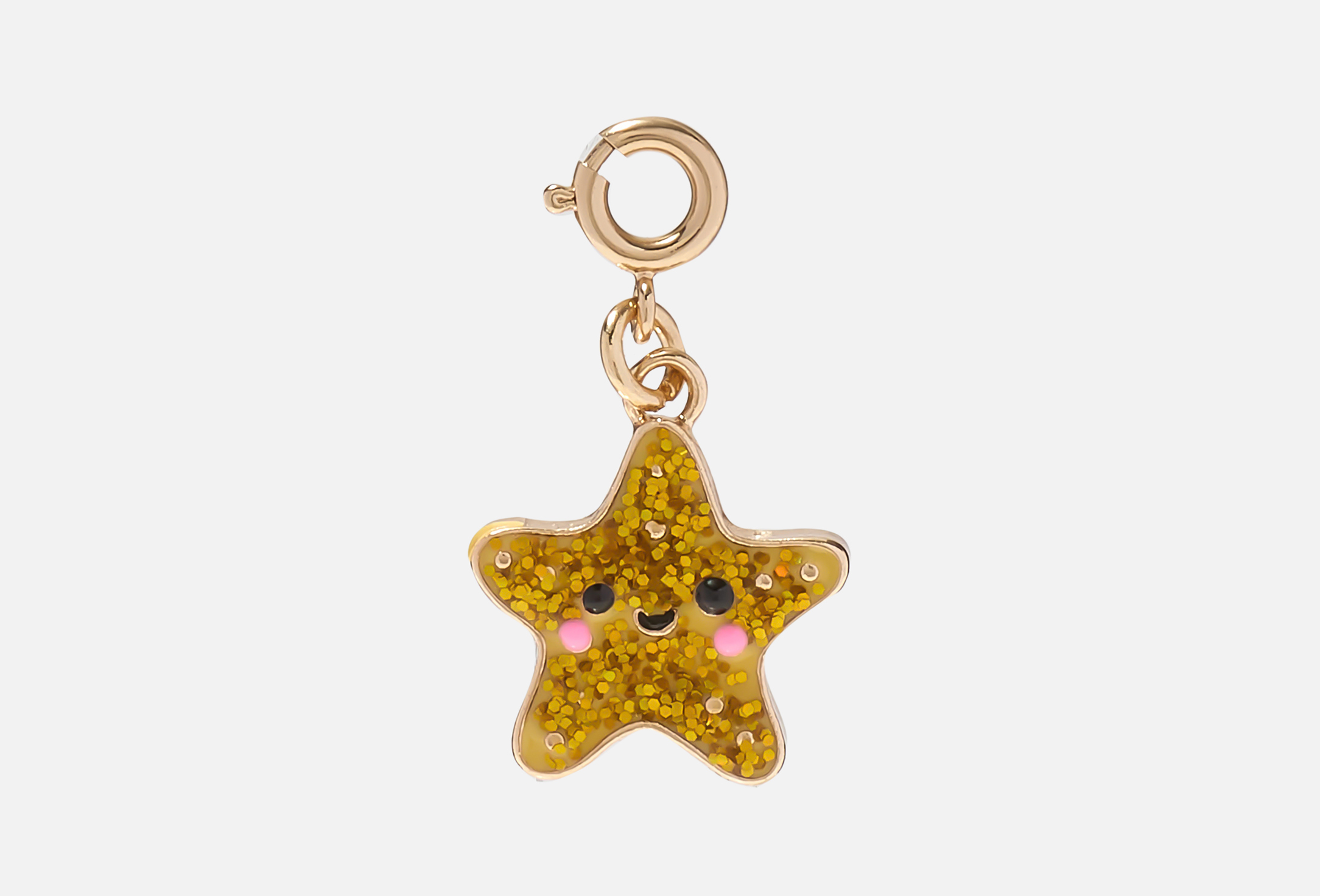 Gold Glitter Starfish  1 