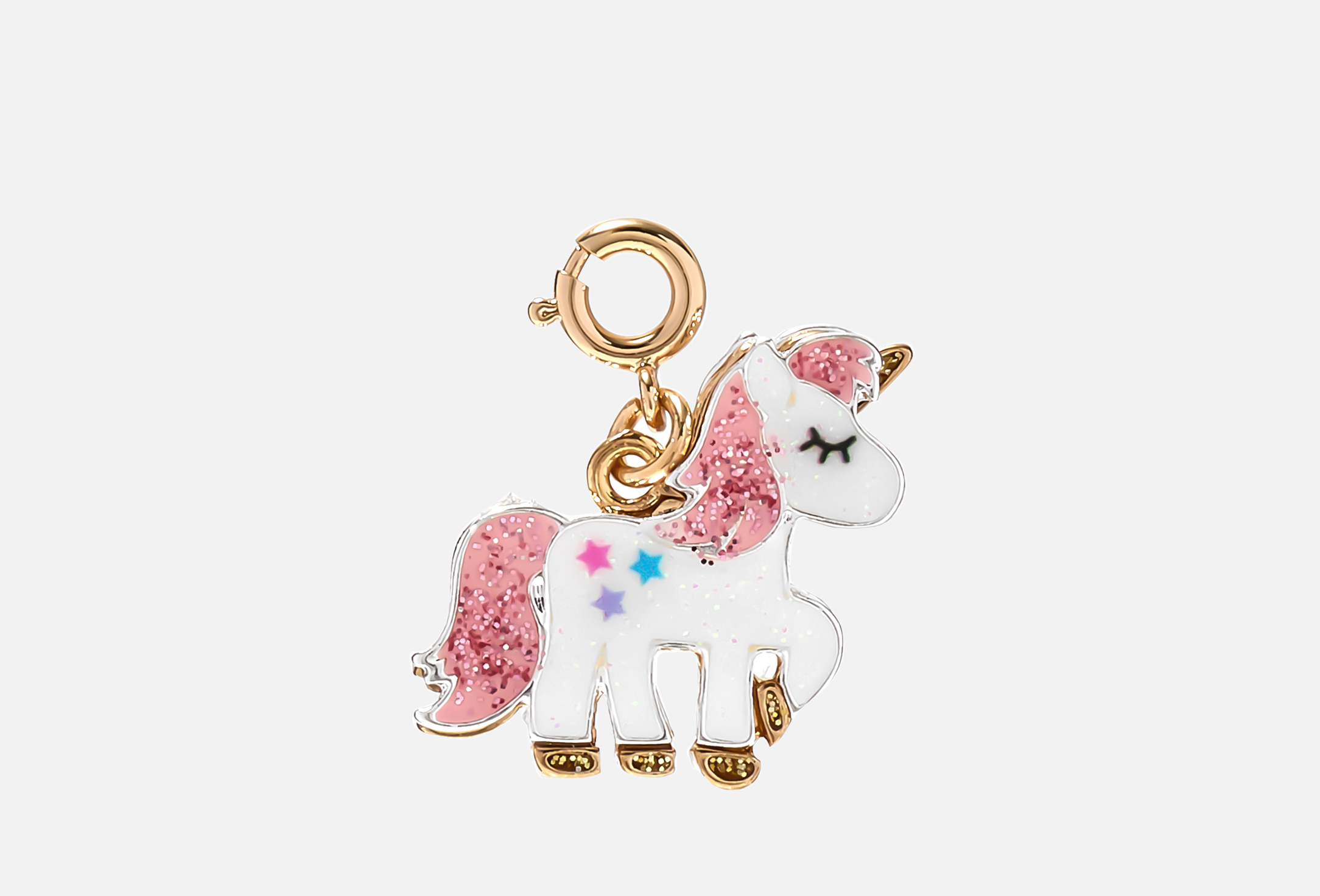 Gold Glitter Unicorn  1 