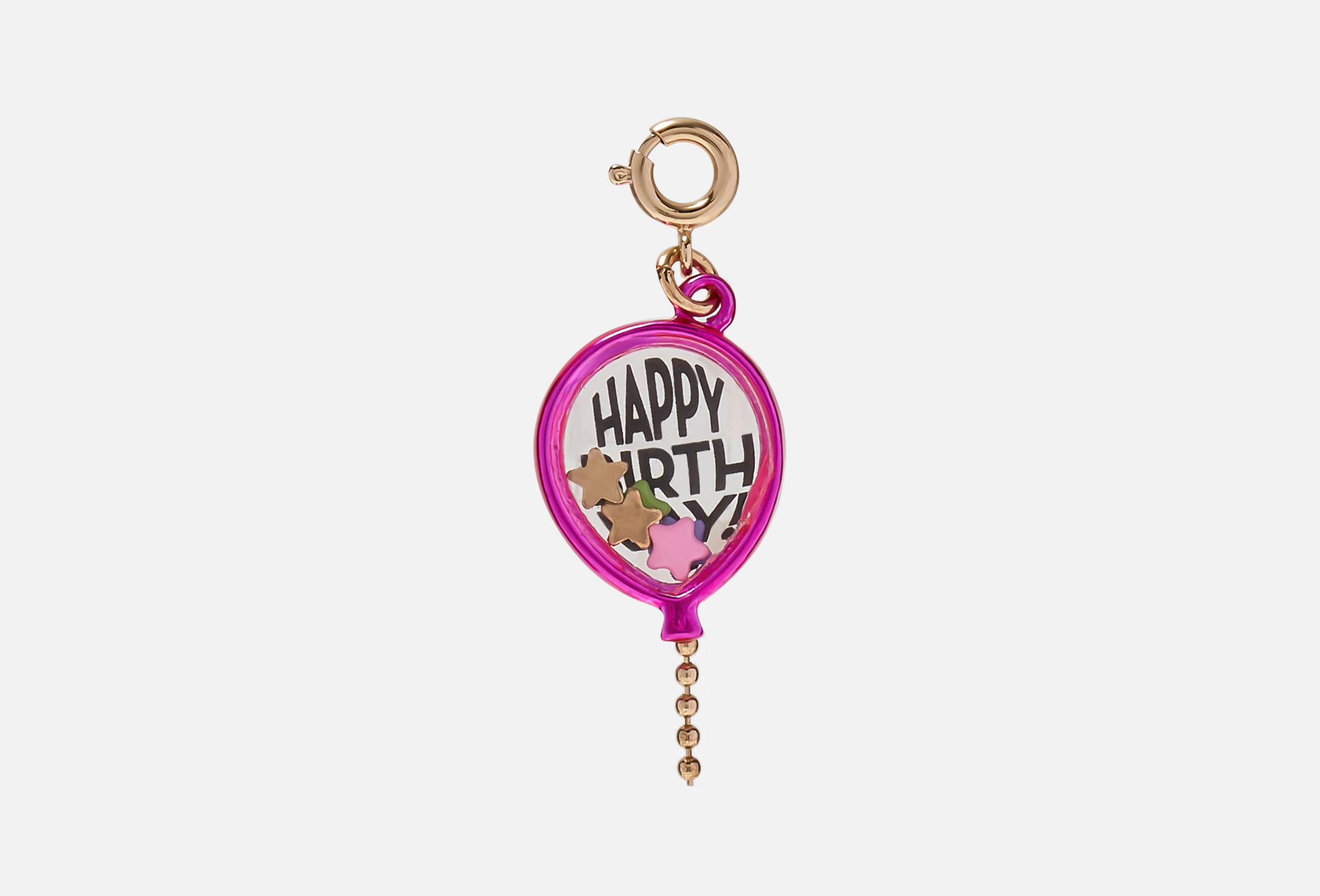 Gold Birthday Balloon Shaker  1 