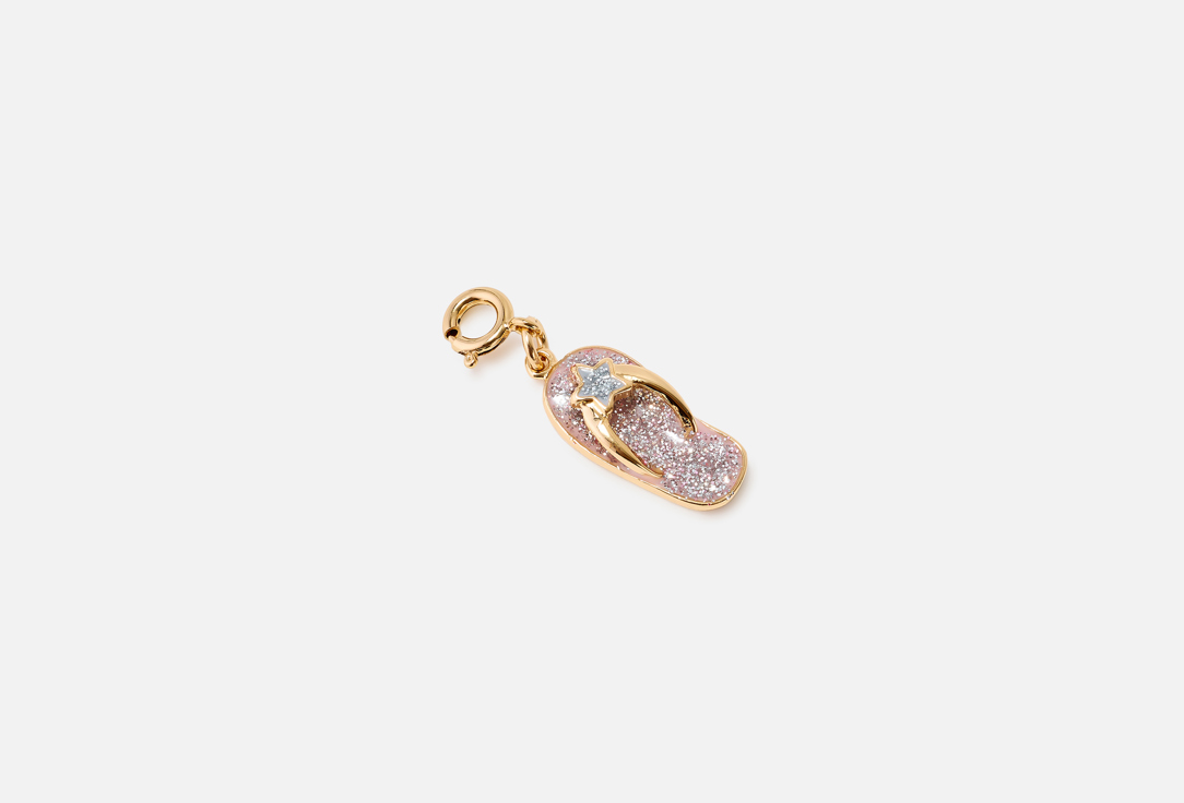 CHARM IT! Charm Gold Glitter Flip Flop