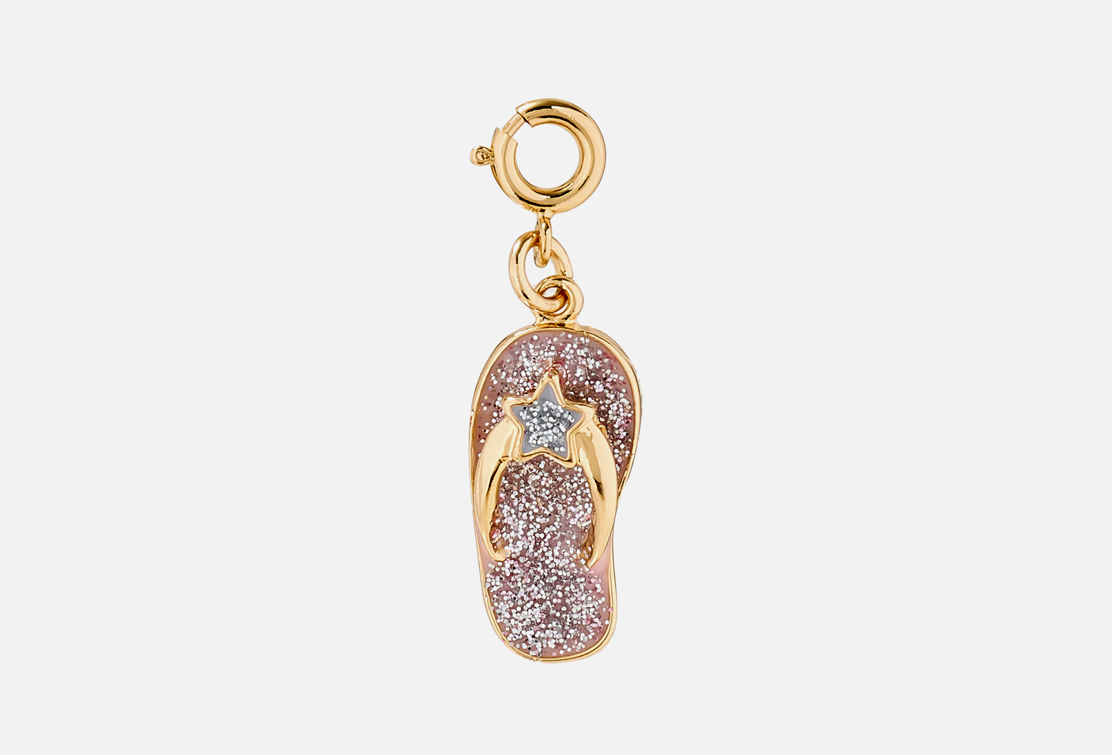 Gold Glitter Flip Flop 1