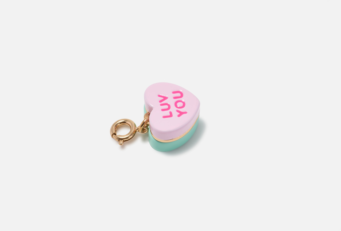 CHARM IT! Charm Gold Candy Heart 1 pcs CHARM IT! Charm Gold Candy Heart