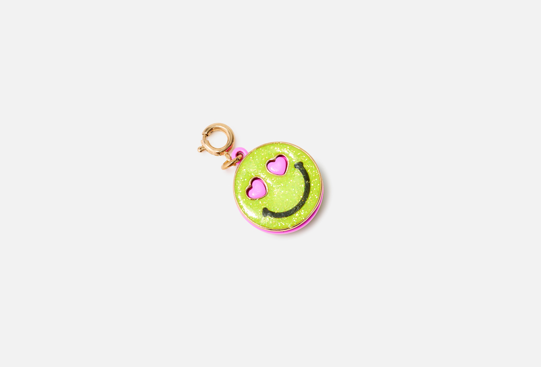 CHARM IT! Charm Gold Glitter Smiley Face 1 pcs CHARM IT! Charm Gold Glitter Smiley Face