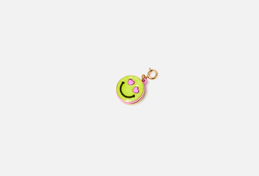 CHARM IT! Charm Gold Glitter Smiley Face 1 pcs CHARM IT! Charm Gold Glitter Smiley Face