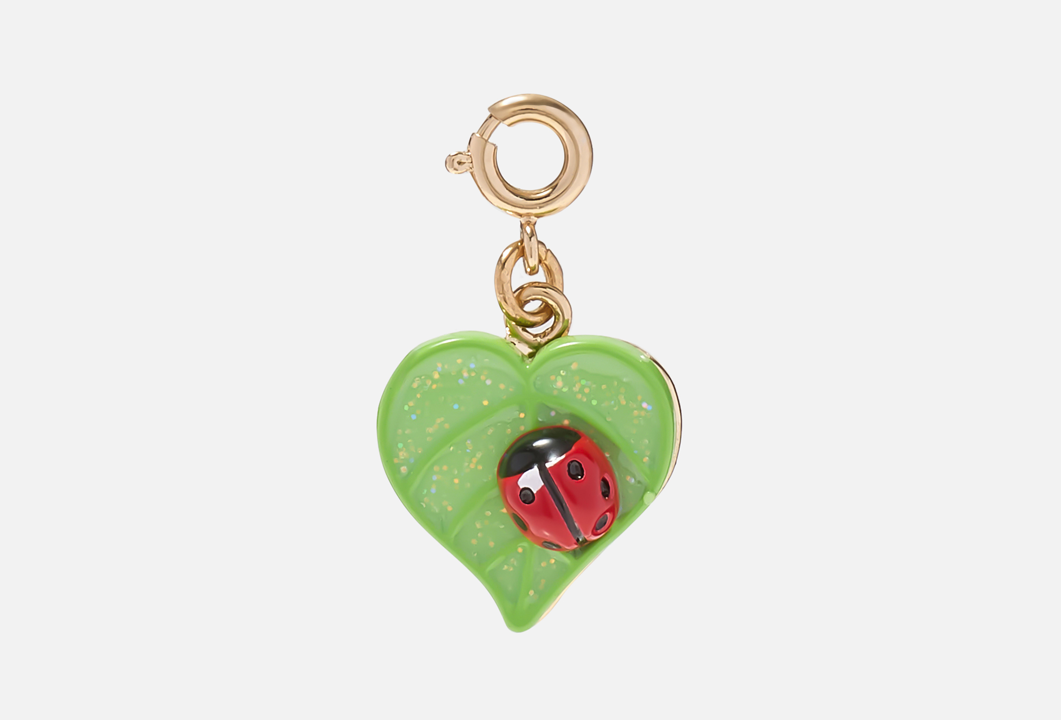 Gold Glitter Little Ladybug  1 