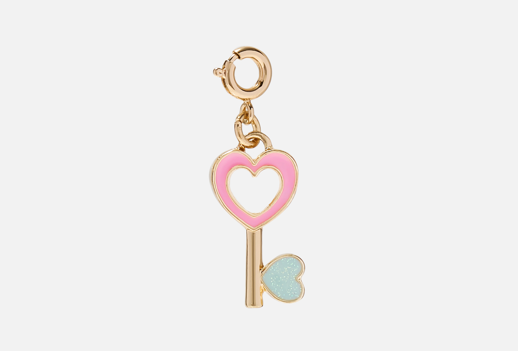 Gold Heart Key  1 