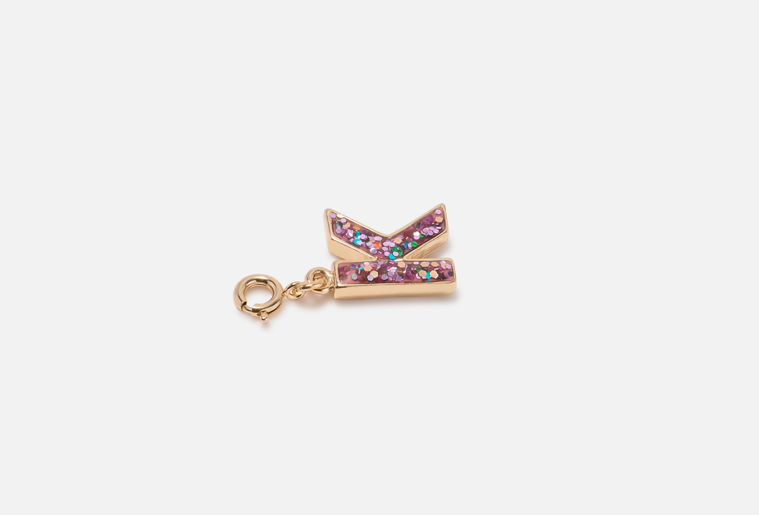 CHARM IT! Charm Gold Glitter Initials - K