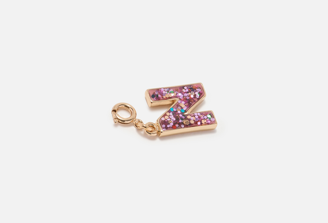 CHARM IT! Charm Gold Glitter Initials - N