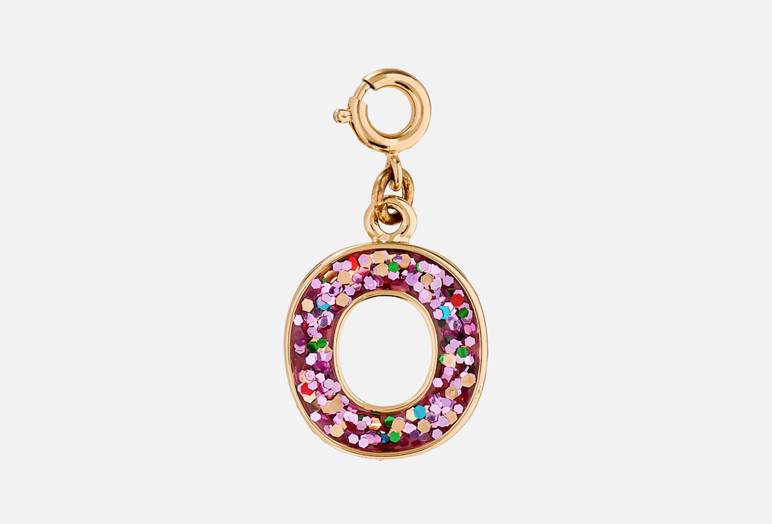 CHARM IT! Charm Gold Glitter Initials - O