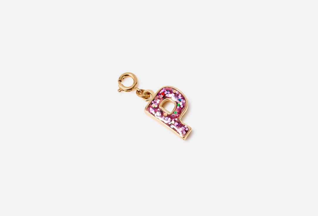 CHARM IT! Charm Gold Glitter Initials - P