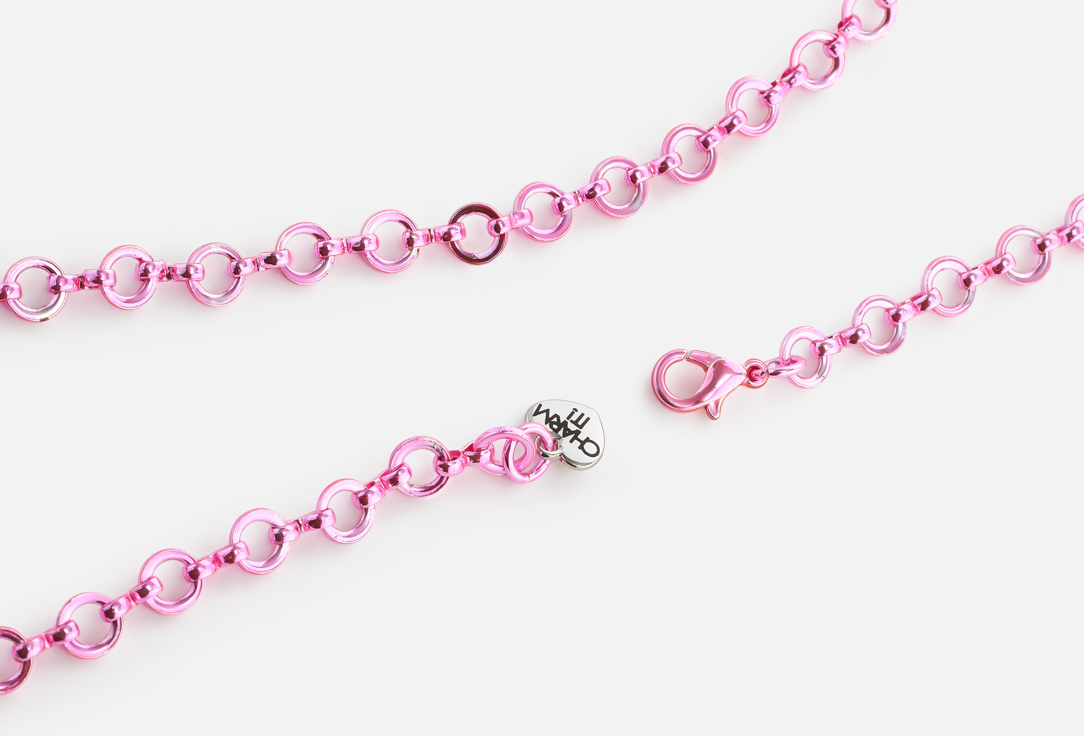 CHARM IT! Necklace Pink Chain